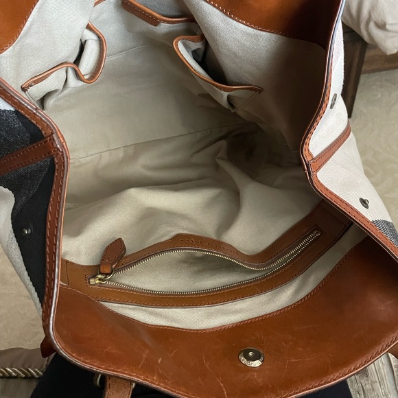 Burberry Orton mega check tote bag - Picture 6 of 17